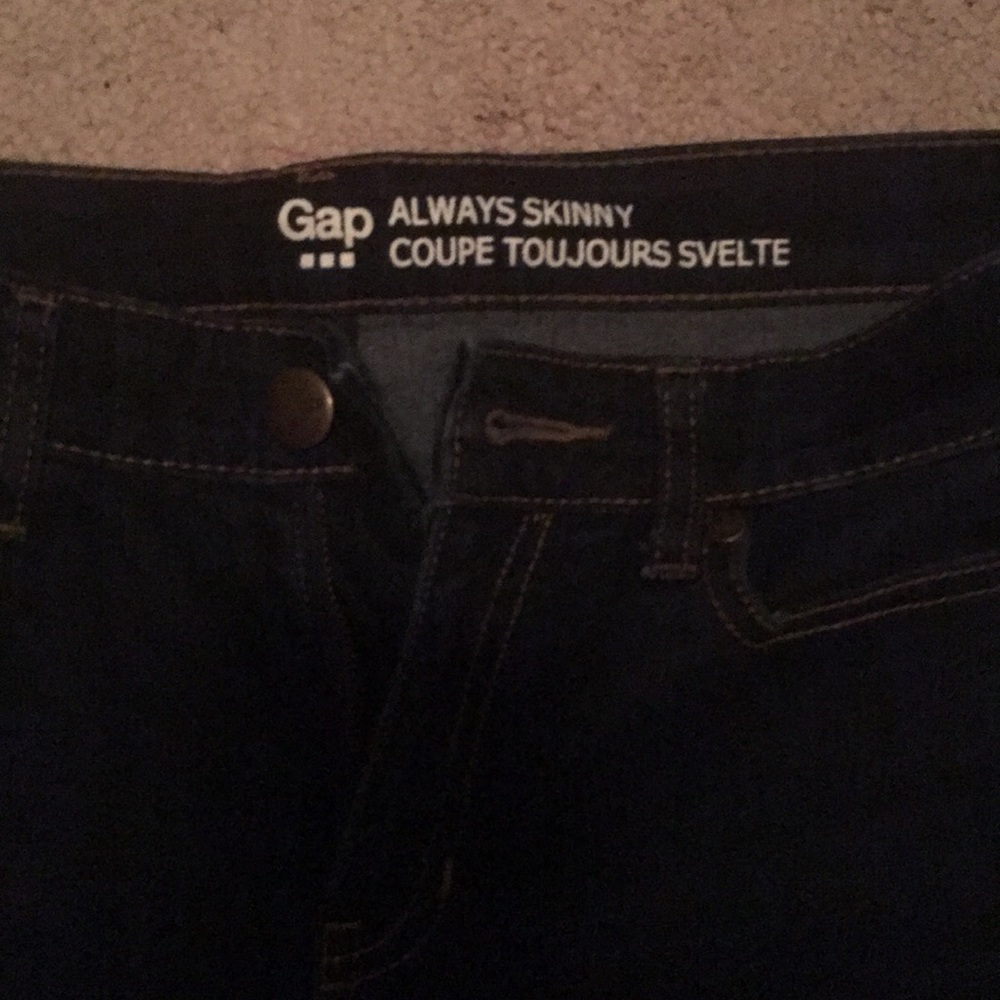 Gap straight leg jeans
